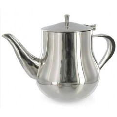 Savoy Drip Resistant Stainless Steel Teapot - 17.6 oz 